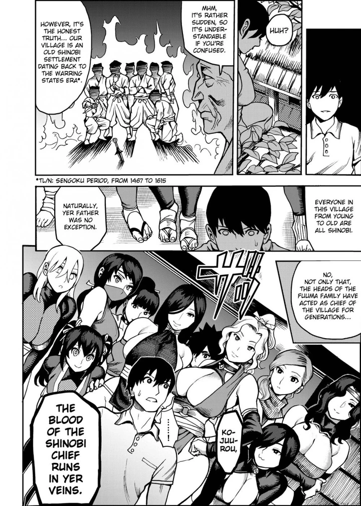 Come to the Kunoichi Village! Climax ~Fuuma Kunoichi’s Full Appearance Volume~ Chapter 1 page 6