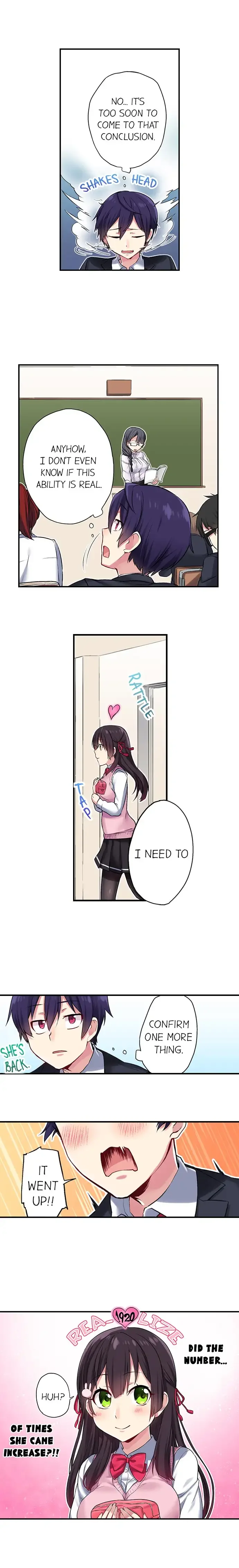 Committee Chairman, Didn’t You Just Masturbate In the Bathroom? I Can See the Number of Times People Orgasm Chapter 1 page 8