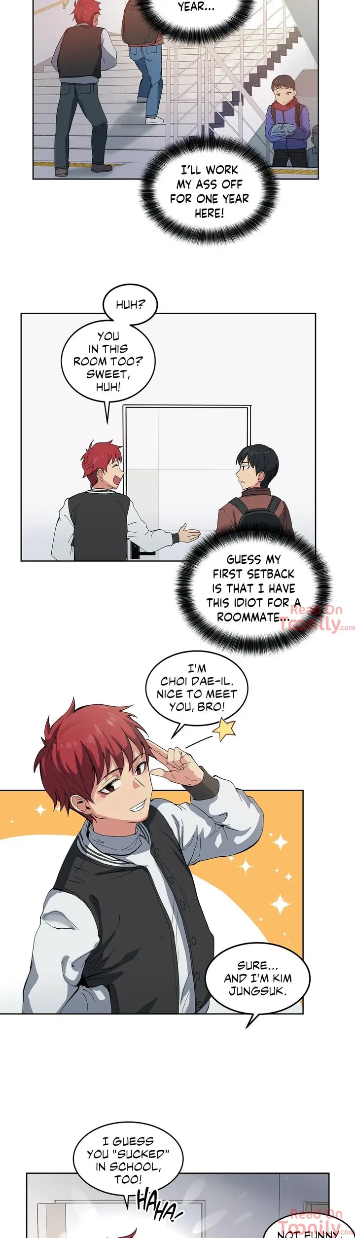 Lucky Guy Chapter 1 page 8