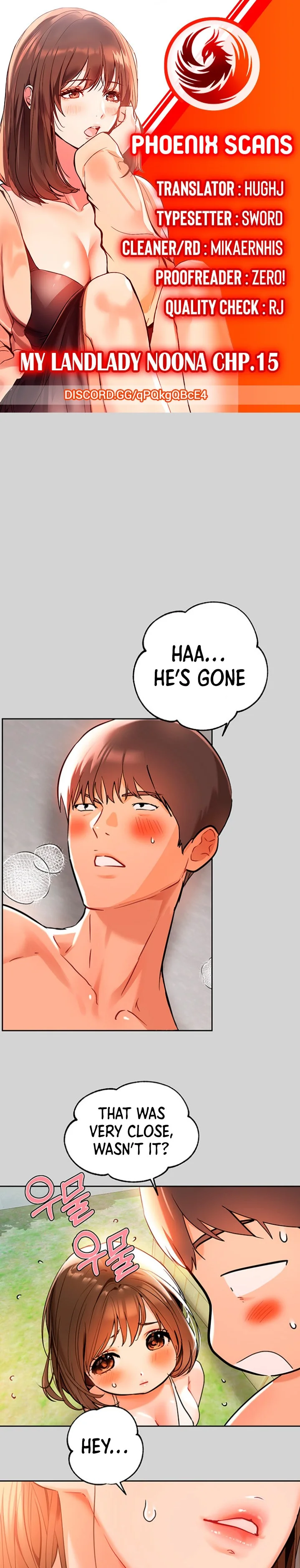 My Landlady Noona Chapter 15 page 0