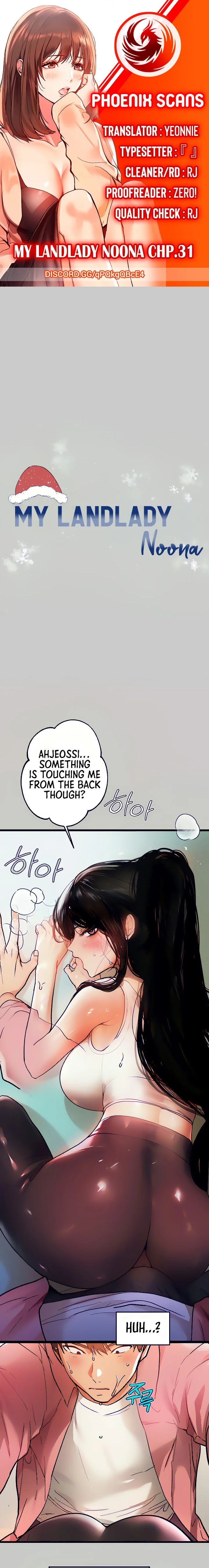 My Landlady Noona Chapter 31 page 0