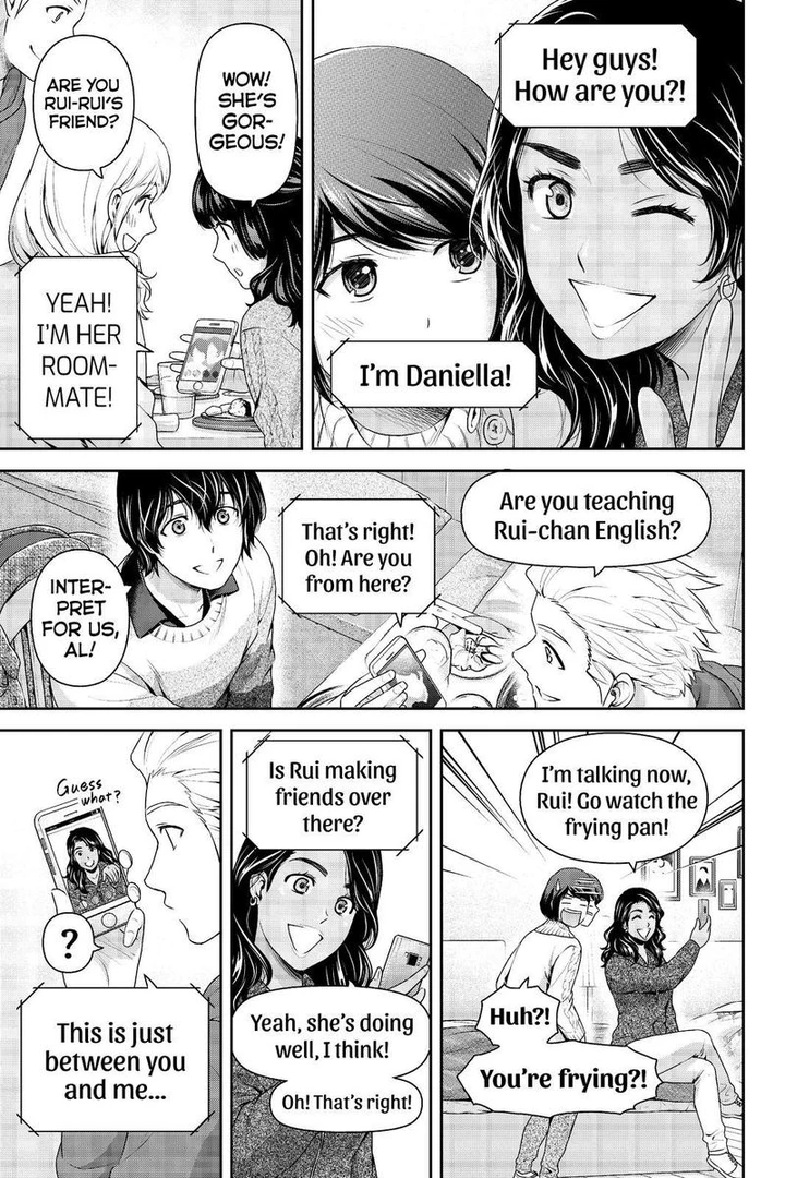 Domestic na Kanojo Chapter 213 page 8