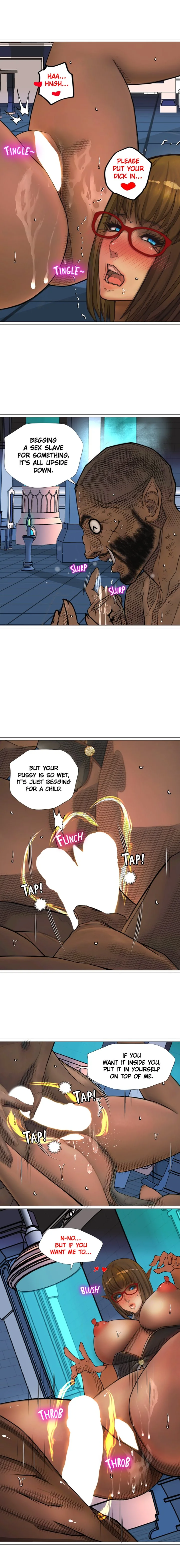 The DARK ELF QUEEN and the SLAVE ORC Chapter 16 page 7